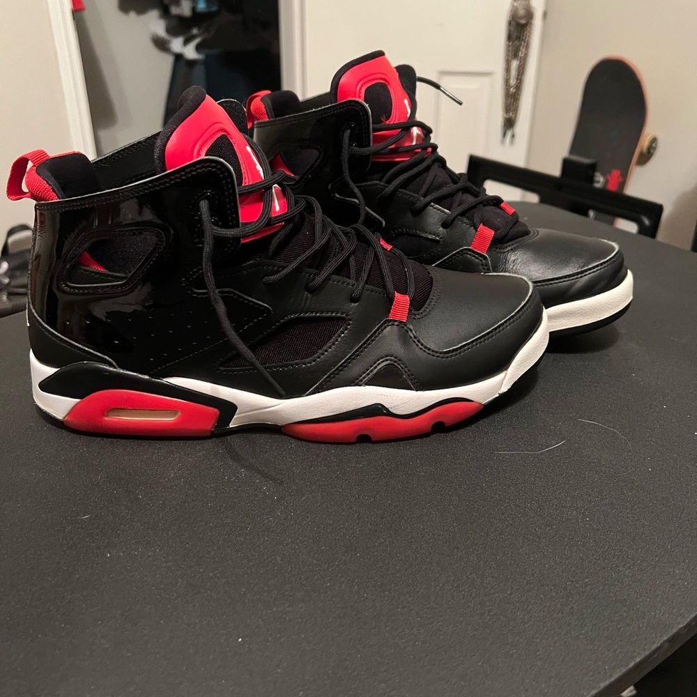 Men's Black and Red 91’ fight club Jordan’s